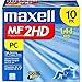 Maxell 3.5 HD 1.44MB Pre-Formatted MF2HD 10-Pack primary