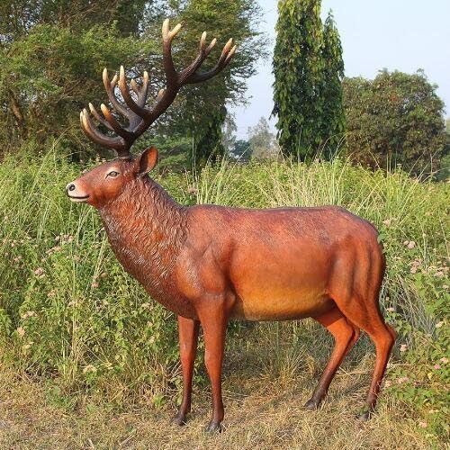 Grand Scale Red Deer Buck Statue Design Red Deer Deer Buck Grand