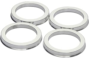 DCVAMOUS Alloy Aluminum Hub Centric Rings 83 to 70.3, Set of 4 - Performance Spigot Hubrings fit 70.3mm Vehicle Hub and 83mm Wheel Center Bore Compatible with Chevrolet Chevy GM