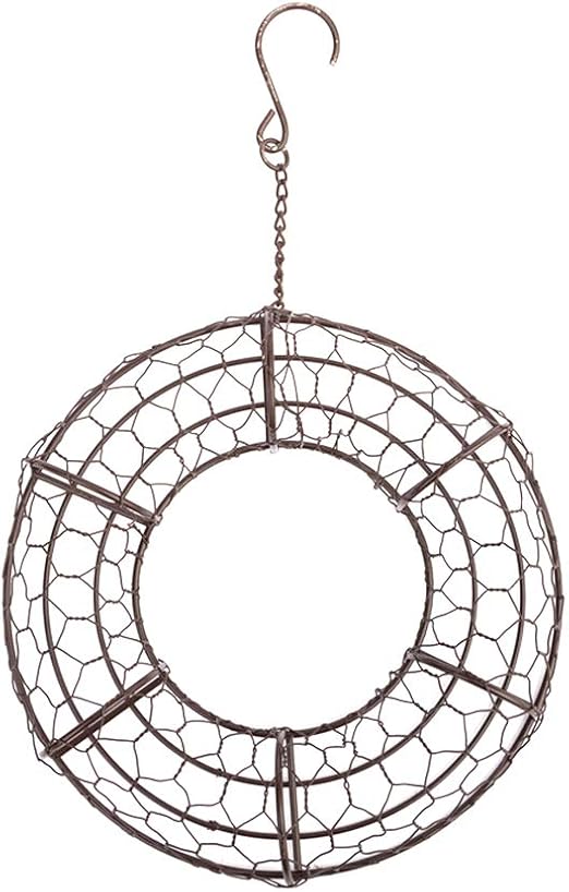 Asien 1 Colgante de plantación de Hierro, círculo Hilo, Planta en Forma