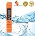 BLOWOUT OFFER - TDS, EC & Temperature Meter, Water Quality Test Meter, 0-9990 ppm, Pro TDS Meter for Testing Drinking Water, Aquariums, Ponds, Premium Protective Leather Case and Extra battery pack