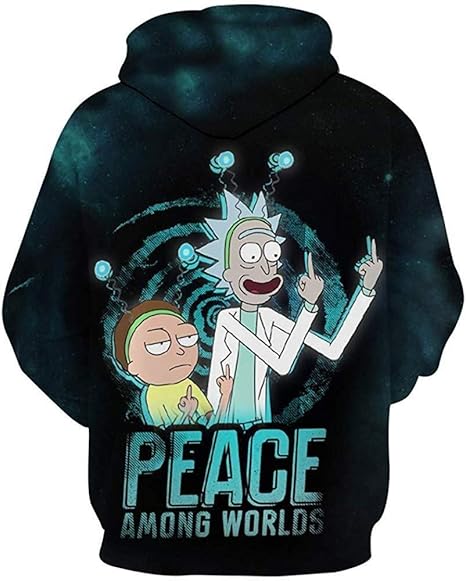 felpa rick e morty