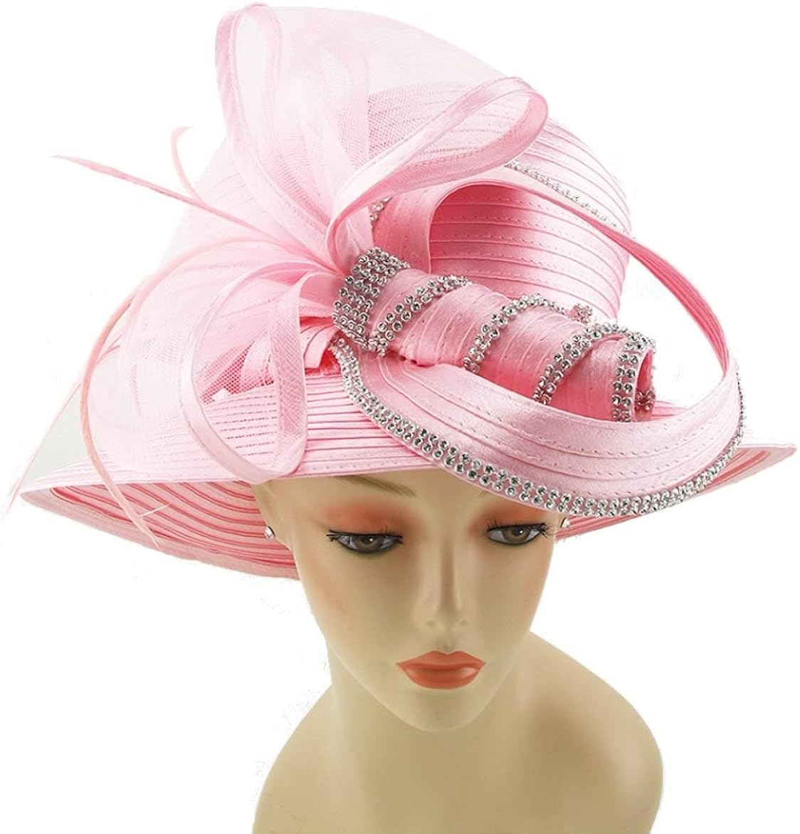 pink church hats