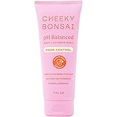 Cheeky Bonsai pH Balanced Feminine Wash for Women - Removes Odor - Gentle on Sensitive Skin - No Dyes or Parabens - Hypoallergenic - Gynecologist Approved (7 Ounces)