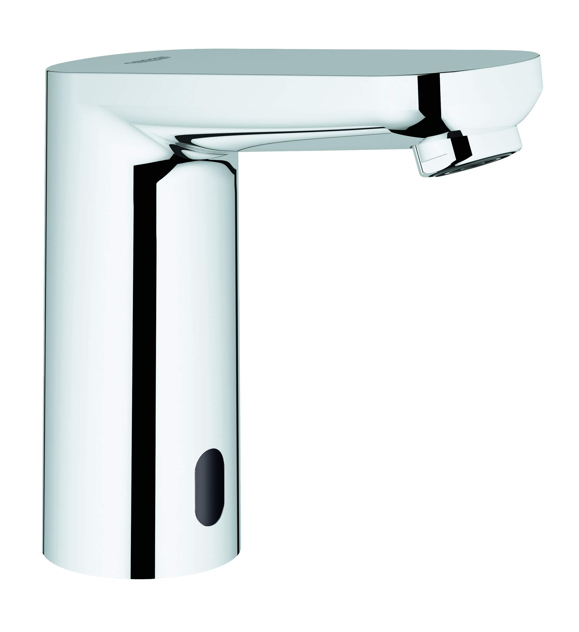 GROHE Eurosmart Ce Touchless M-Size Basin Mixer Without Mixing Device Chrome Water-Saving Tap, Infrared Sensor Technology 36439000