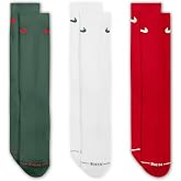 Nike Everyday Elevated Crew (3 Pairs), Multi-Color, X-Large
