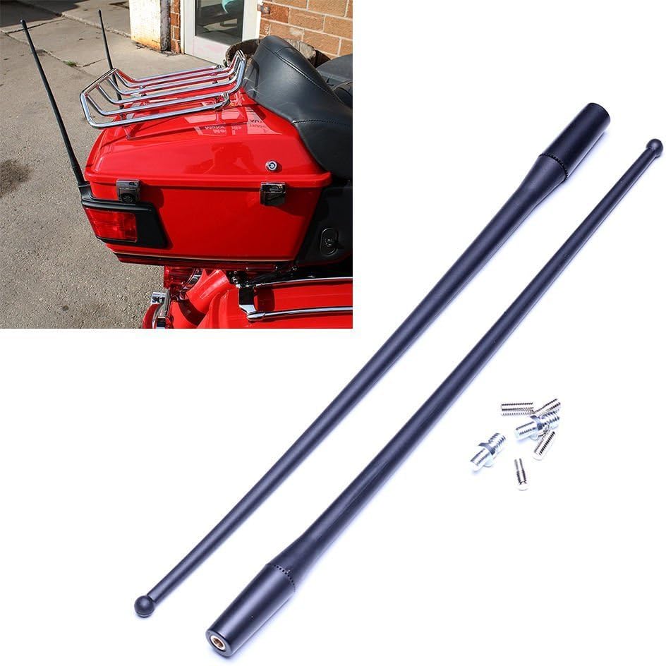 ZYTC 13'' Antenna Mast Short Custom Flexible Rubber AM/FM Antenna for