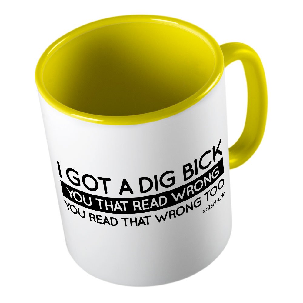 I got a dig bick ★ Funny cup Coffee mug Tea cup ★ highquality