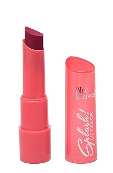 Blue Heaven Splash Super Matte Lipstick, Aged Wine, 2.7g