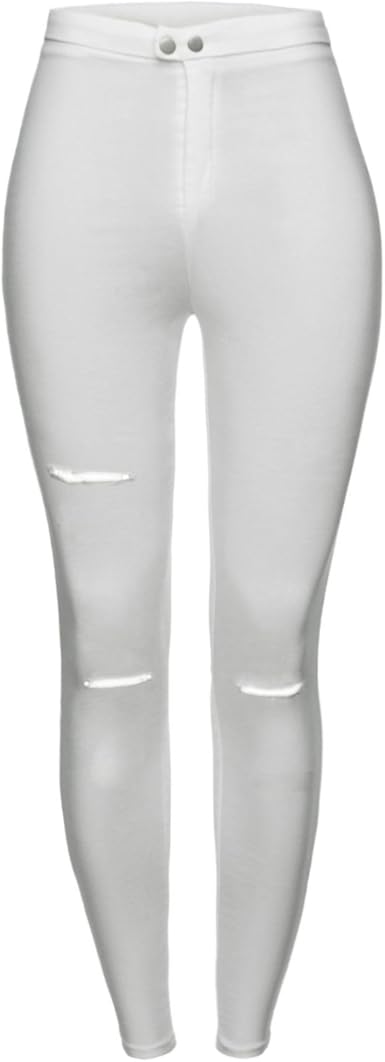 ladies white jeggings uk