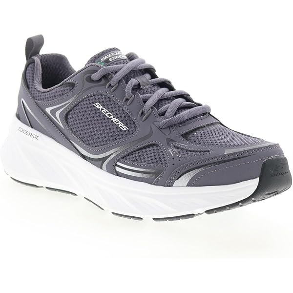 Amazon.com | Skechers Mens Edgeride Exodis Gray Lifestyle Sneakers