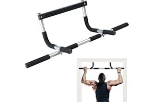 leikefitness Pull-Up Bar For Door Frame Adjustable Portable Upper Body Fitness Workout For Home Gyms