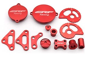 FXCNC Racing Aluminum Dirt Bike Engine Guards Kit Personaliza Set Protector Compatible with Honda CRF230 Motorcycle Accessories