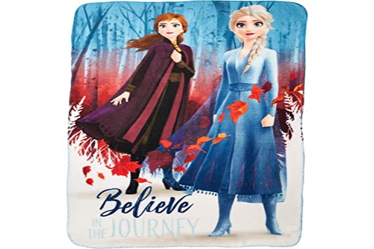 Disney Frozen Polar 2 Reference KD Blankets for Bed Quilts and Bedspreads Home Textiles Unisex Adult, Multicoloured, One