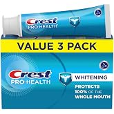 Crest Base Pro-Health Whitening Toothpaste (4.3oz) Triple Pack, Teeth Whitening
