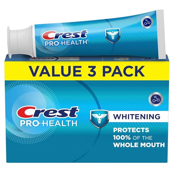 CREST BASE PRO-HEALTH WHITENING TOOTHPASTE (4.3OZ) TRIPLE PACK, TEETH WHITENING