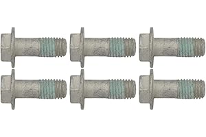 ICT Billet 6pc Extended Length LS Flexplate Flywheel Adapter Bolts Set Kit LS1 LS3 LS2 Heavy duty, High Strength, Zinc coated
