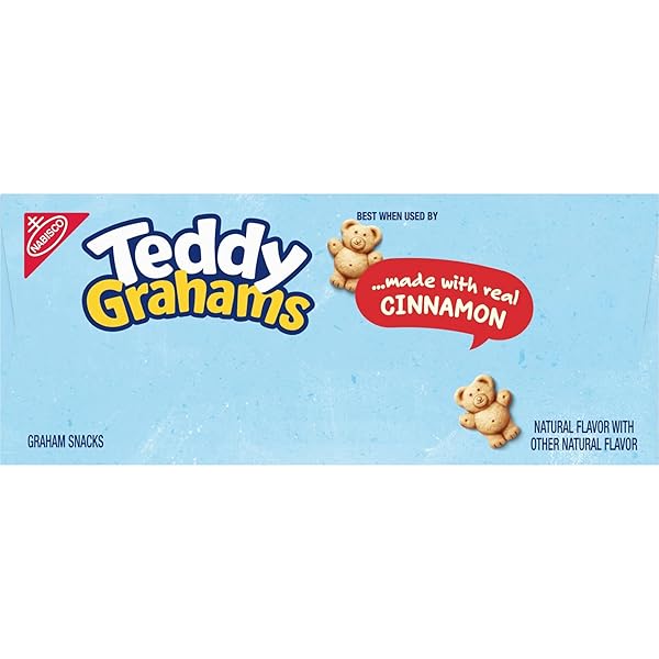 TEDDY GRAHAMS CINNAMON COOKIES, 10 OZ