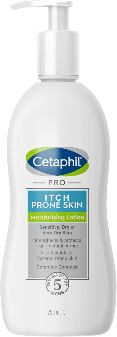 Cetaphil PRO Body Moisturiser 295 ml Itch/Eczema Prone Skin Niacinamide Shea