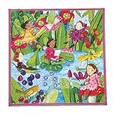 eeBoo Fairies by the Pond Puzzle for kids, 64 pieces