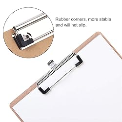 Meetory 10 Pack Mountable Clipboard Clips,Spring