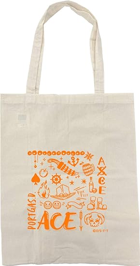Amazon ブルジュラ ワンピース エース エコ レジバッグ アニメ 萌えグッズ 通販