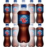 Royal Crown Cola Soda, 20oz Bottle (Pack of 10, Total of 200 Fl Oz)