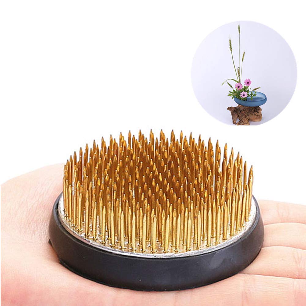 EKdirect Flower Arranging Frog Pin Round Holder 6.1cm/ 2.4 Inch