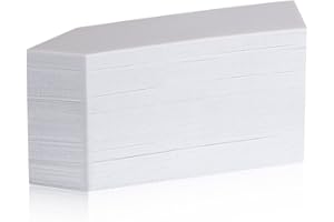 KINGLAKE 1000 Pcs 4 Inch Plant Tags Garden Nursery Labels Plastic Pot Labels White,Box of 1000