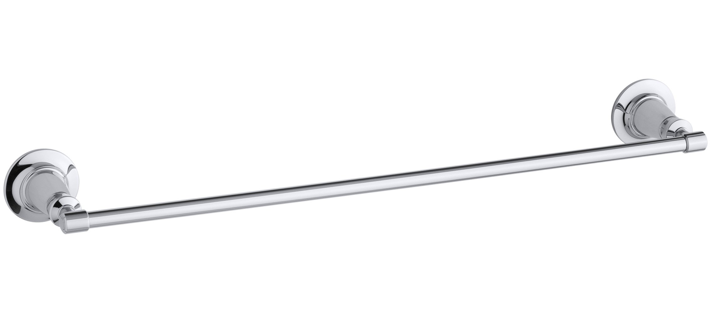 Kohler K11051CP Archer 24Inch Towel Bar, Polished Chrome