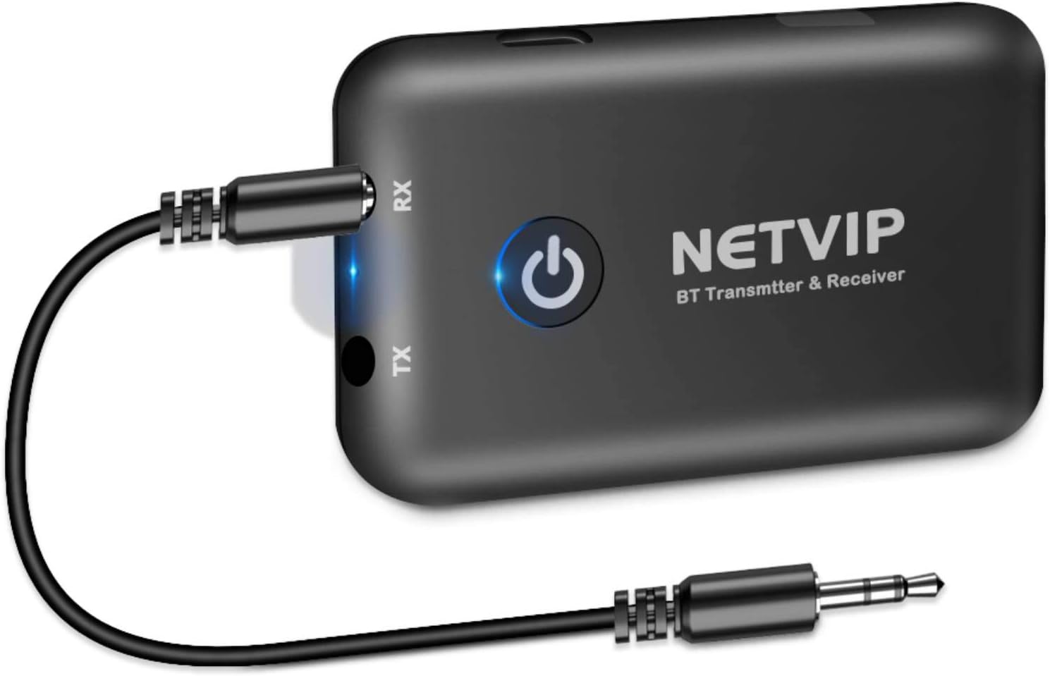 Bluetooth Transmitter and Receiver, NETVIP 2in1 Portable Wireless