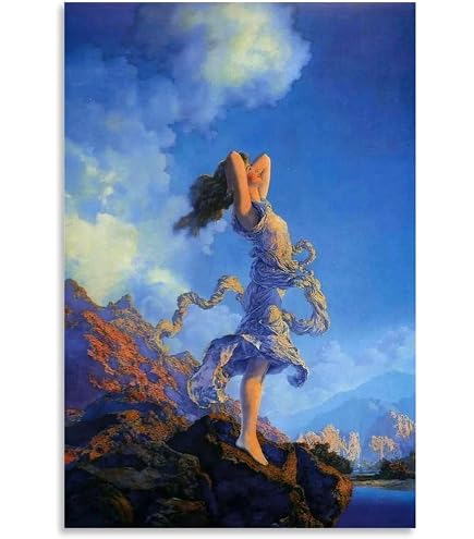 絵画 ECSTACY Amazon.com: Maxfield Parrish Ecstasy Realism Romantic Artwork