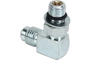 Elbow Fuel Gear Pump Check Valve, 3033740 180233 Compatible with Celect N14, Elbow Check Valve 3/8in 24 7/16in 20 Thread