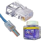 Platinum Tools Ez-Rj45 Cat6 100 Piece Jar - 202010J