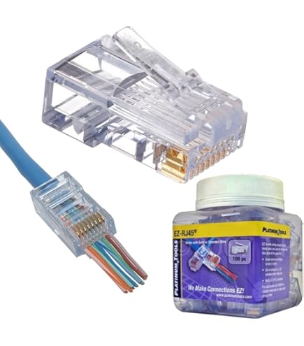 Amazon.com: Platinum Tools Ezex48 Connector 100/Jar