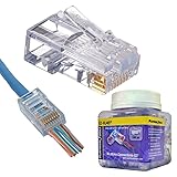 Platinum Tools Ez-Rj45 Cat6 100 Piece Jar - 202010J