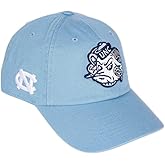 Desert Cactus University of North Carolina Baseball Hat UNC Chapel Hill Tar Heels Brimmed Embroidered Hats Cap Adjustable Cloth Strap Adult (Style I1) Blue