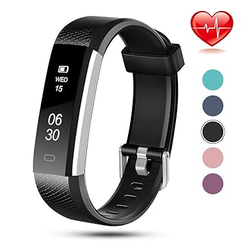 Lintelek Fitness Tracker, Monitor de Actividad con Monitor de ...