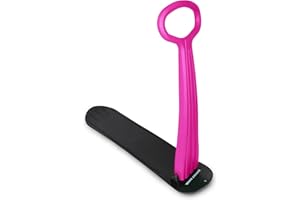 Slippery Racer Kid's Lightweight Compact Foldable Cold Resistant Downhill Outdoor Winter Ski Scooter Snow Sled for Children 4 Years and Up