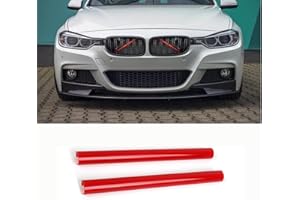 Front Kidney Grill Grilles Insert Trims Stripe for F30 F31 F32 F33 F34 F35 F36 F20 F21 F22 F23 (Red)