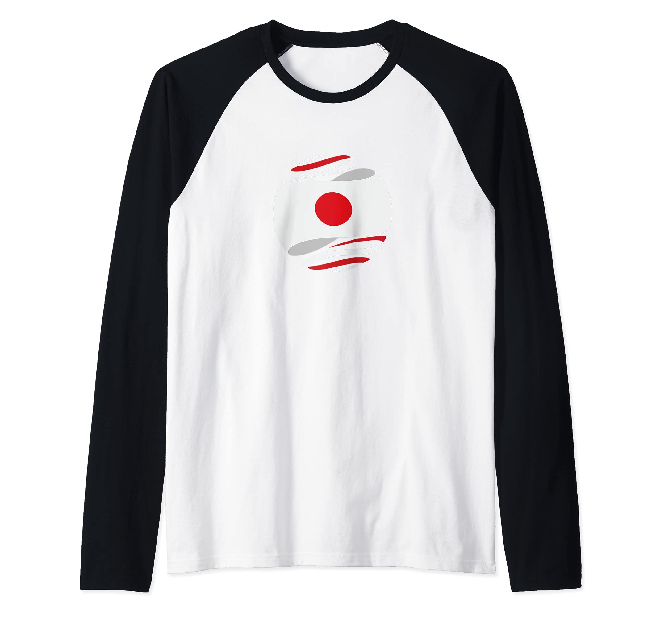 Flag Japon Raglan Baseball Tee