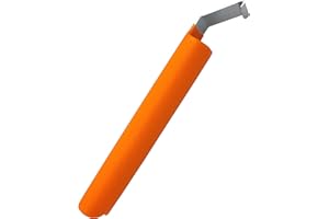Fpz-bd 7" 1Pcs Orange Vinyl Siding Tools,Vinyl Siding Removal Tool For Install and Repair Vinyl Sidings Without Damage Siding With Extra Long Anti-skid Handle Steel,Zip Tool Vinyl Siding