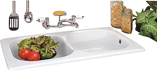 Fregaderos de cocina fregadero de cocina de porcelana blanca cesame