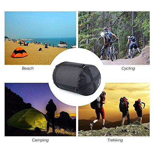 YINXN Compression Stuff Sack Waterproof Camping Sleeping Bag Stuff Storage Bag Sack Compressed Storage Saving Bag - Thumbnail 6