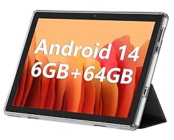 Android Tablet, 10.1 inch Android 14 Tablets 6GB