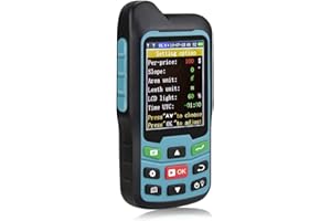 Te-Rich Land Surveying Equipment, Handheld GPS GNSS Receiver Land Irregular Area Survey Measuring Instrument, Land Measuring Tool for Forest Farmland Mountain Mining Lake