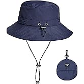 XYIYI Men Sun Hat Wide Brim Bucket Hat Women Fishing Hats Boonie Hat