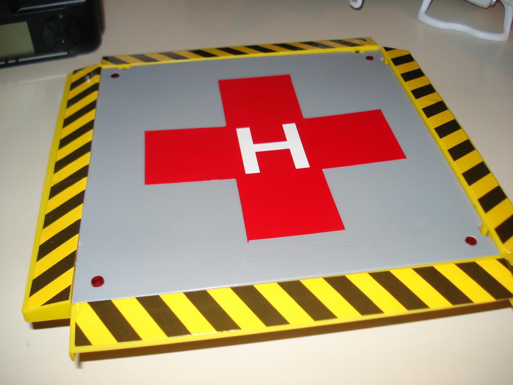 Remote Control Helicopter Landing Pad LED Lights Installed Suitable