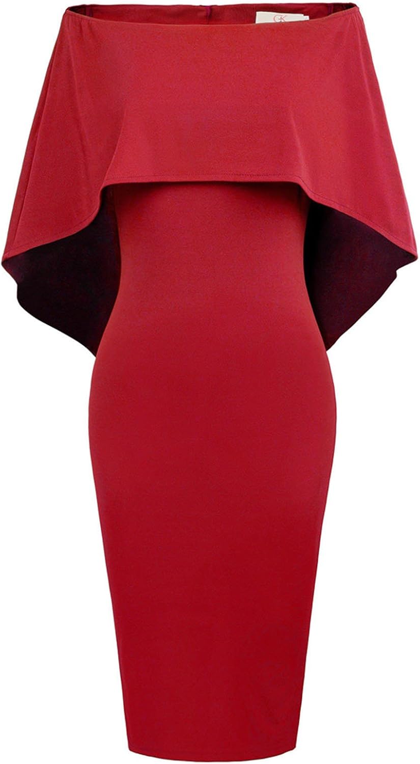 Bingua.com - GRACE KARIN - Vestido de mujer con hombros descubiertos