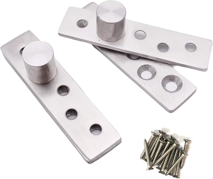 Sydien Stainless Steel 270 Rotation Hidden Door Pivot Hinges 2 Sets